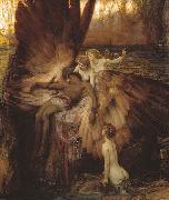 Herbert James Draper The Lament for Icarus painting